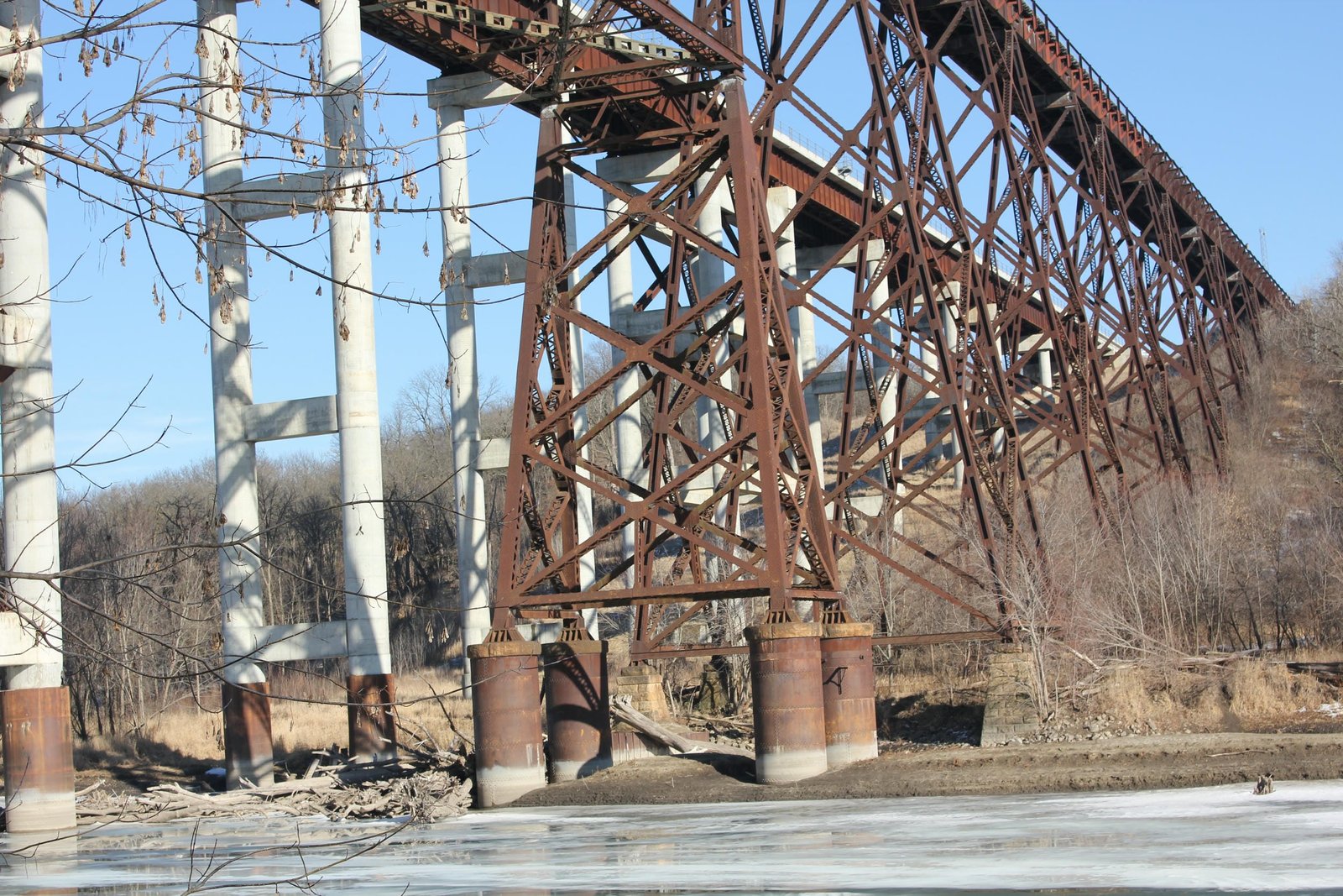 East truss tower (tower #8)